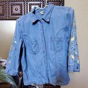 Christopher & Banks Jean jacket